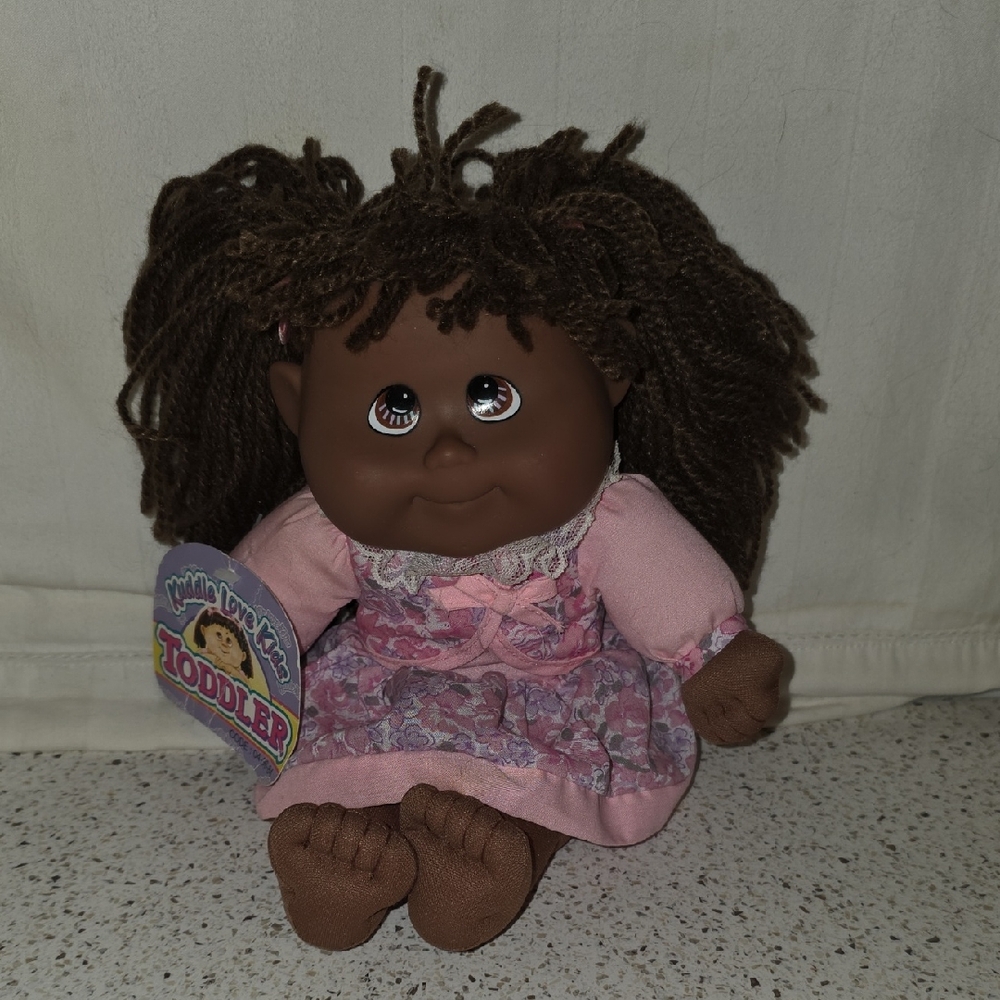 1997 Kuddle Love Kids Toddler New  Adorable Pink Toddler Doll